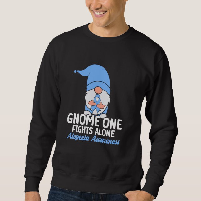 Sudadera Gnome One lucha solo contra la conciencia de la al (Anverso)