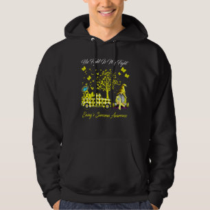 Sudadera Gnomé Su Lucha Es Mi Lucha Ewings Sarcoma Awaren