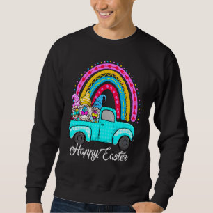 Sudadera Gnomes de arcoiris con huevo conejito cazando cami