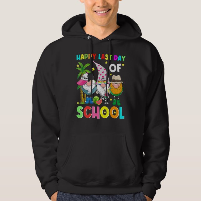 Sudadera Gnomes de Graduación Cuta Hola Verano Feliz Último (Anverso)