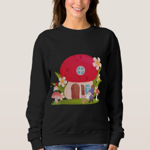 Sudadera Gnomes de jardín y casa de hongos