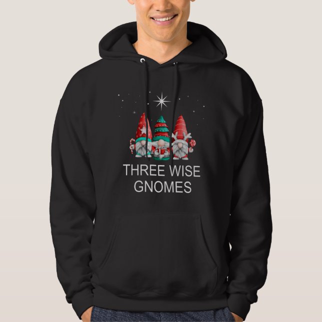 Sudadera Gnomes de Navidades de tres sabios (Anverso)