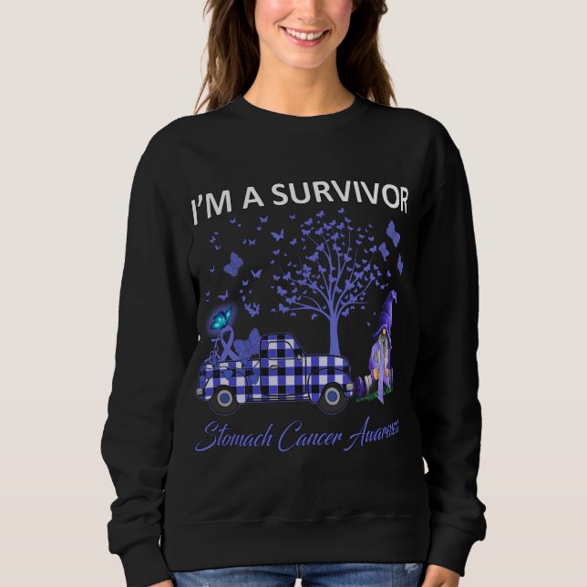 Sudadera Gnomes En Octubre Usamos Cáncer De Mama De Gnome R (Anverso)