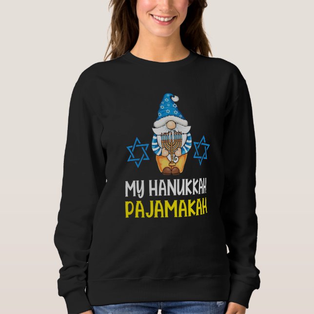 Sudadera Gnomes Hanukkah Pajamas This is My Pajamakah Shirt (Anverso)