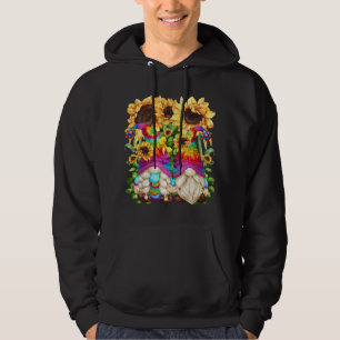 Sudadera Gnomes Hippie Floral Con Girasol