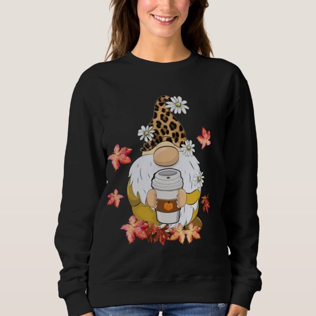 Sudadera Gnomes usan bombeo de Gorra de leopardo (Anverso)
