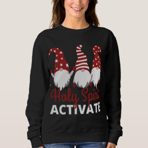 Sudadera Gnomes XMAS Espíritu Santo activado - Gracioso Cri