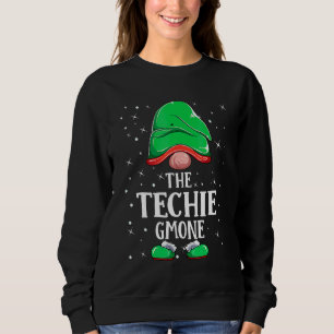 Sudadera Gnomito Techie Cuadros de Búfalo Familia Pareja Na