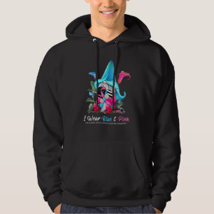 Sudadera Gnomo Adorable Sosteniendo Cinta Rosa y Azul Conci