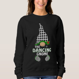 Sudadera Gnomo Bailarín de Cuadros de Búfalo Familia a Jueg