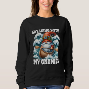 Sudadera Gnomo de canoa hombres mujeres dicho divertido sob