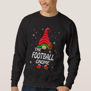 Sudadera Gnomo de Fútbol de Cuadros de Búfalo Familia Chris