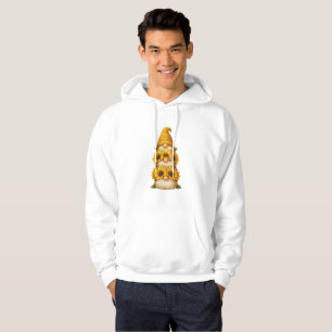 Sudadera Gnomo de Girasol Sonrisas Ocultas Bajo el Dorado