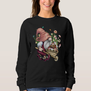 Sudadera Gnomo Panadero Tomte Hornear Escandinavo Jardín Gn