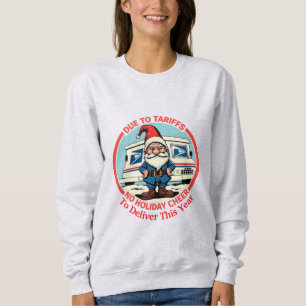 Sudadera Gnomo Postal Gruñón Sin Alegría Navideña para Entr