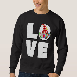 Sudadera Gnomo Profesor Para Mujeres Leyendo Libros Ama Ens