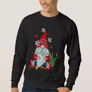 Sudadera Gnomos Hippies Con Corazones Feliz Navidad Pijama