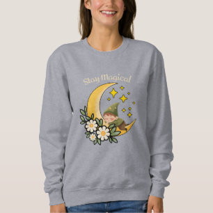 Sudadera Gnomos Mágicos en Luna Creciente