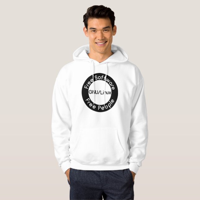 Sudadera GNU/Linux (Anverso completo)