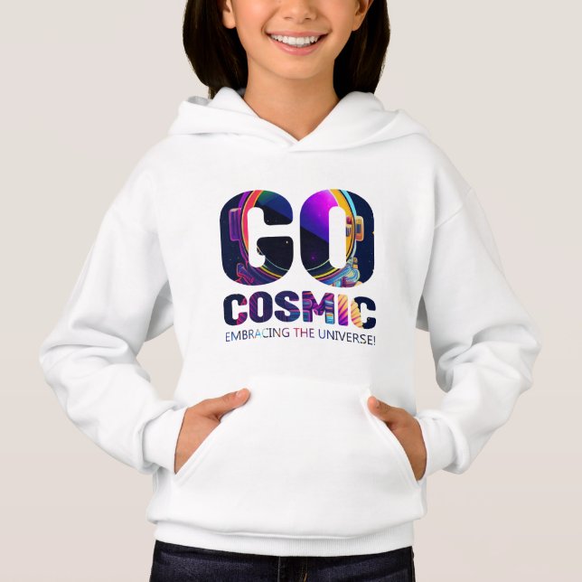 Sudadera Go Cosmic Kids (Anverso)