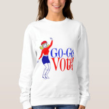 Sudadera Go-Go Vote!