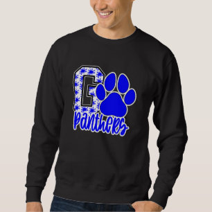 Sudadera Go Panthers Splatter Blue Panther Prige Scho