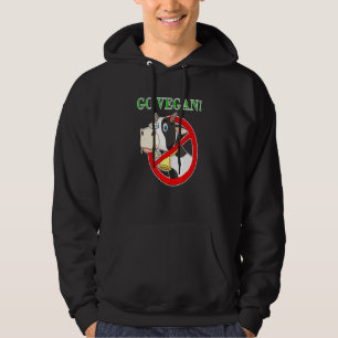 Sudadera Go Vegan Vegan Cow