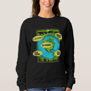 Sudadera Go Vegan Worldwide