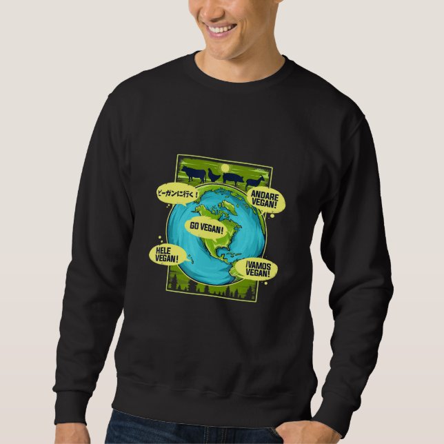 Sudadera Go Vegan Worldwide 1 (Anverso)