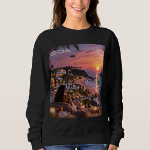 Sudadera Goa • Belleza Atemporal Futuro Futurista • Mismo S