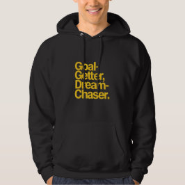 Sudadera Goal Getter Dream Chaser Yellow Typography