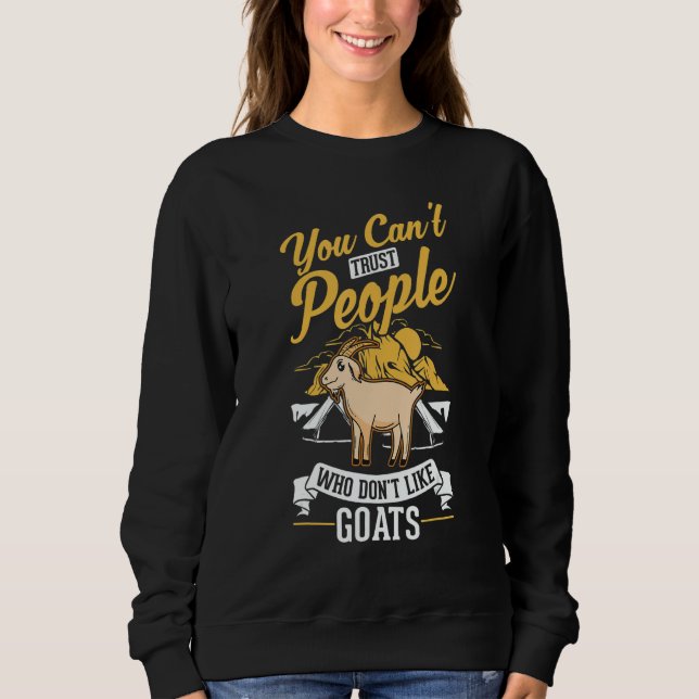 Sudadera Goat Farmer Goat Keeper Goatherd 1 (Anverso)