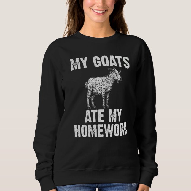 Sudadera Goat Kids Toddlers Goat Farmers Animal Farming (Anverso)