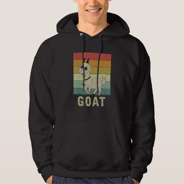 Sudadera Goat  Men Women Goat Retro (Anverso)
