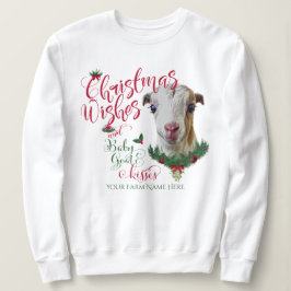 Sudadera GOAT | Navidades Desean Bebés De Cabra LaMancha