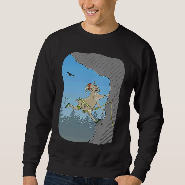 Sudadera Goat Rock Climbing (Anverso)