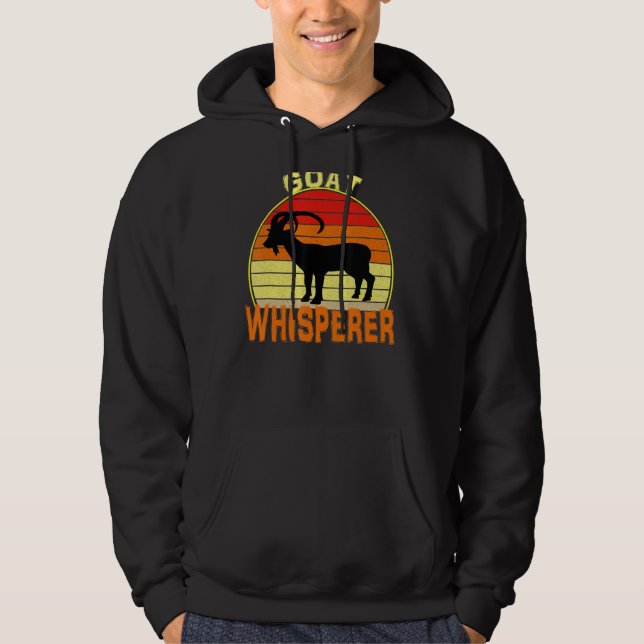 Sudadera Goat Whisperer (Anverso)