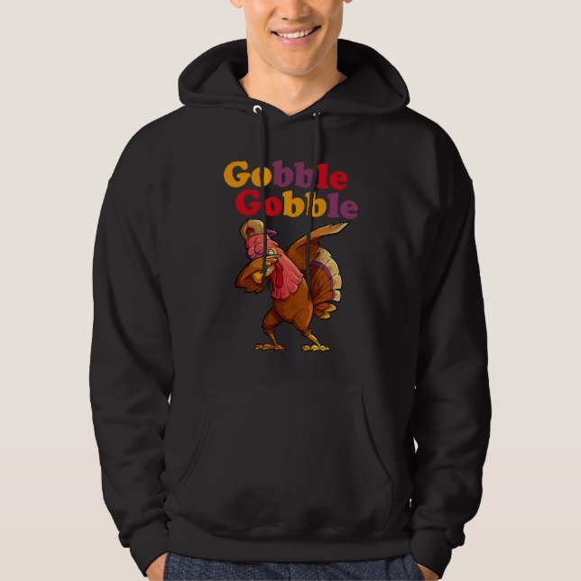 Sudadera Gobble Funny Thanksgiving Day Apparel For Men Wome (Anverso)