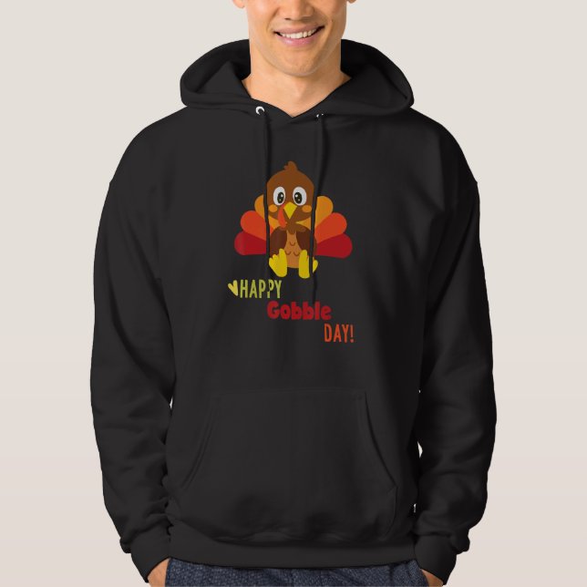 Sudadera Gobble hasta que tambaleas (Anverso)