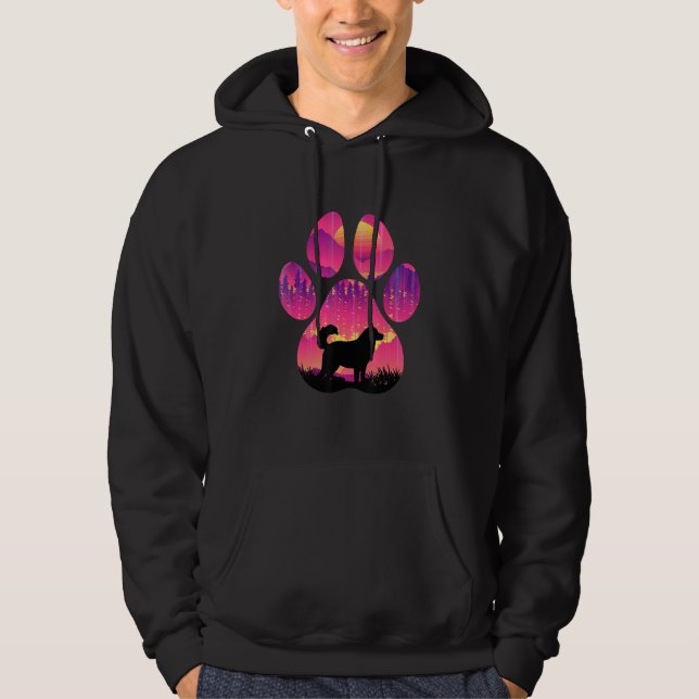 Sudadera Goberian Paw Mom Dad Dog  Women Men (Anverso)