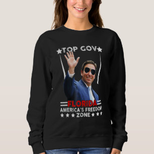 Sudadera Gobernador Superior Ron Desantis Florida Zona de L