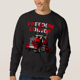 Sudadera Gobierno de camionero canadiense de convoy por la