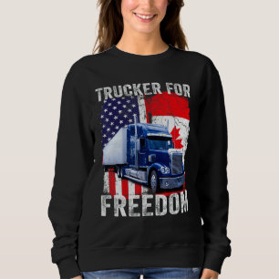 Sudadera Gobierno de camionero canadiense de convoy por la 