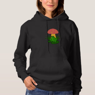 Sudadera Goblincore Frog Cottagecore Bajo Bosque De Setas