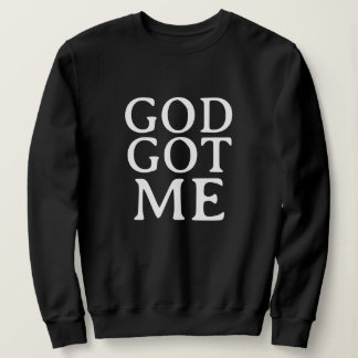 SUDADERA GOD GOT ME CUTE SIMPLE STYLISH MODERN MINIMAL 