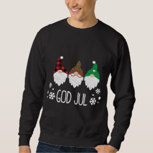 Sudadera God Jul Sueco Merry Christmas Noruega Cuno Gno
