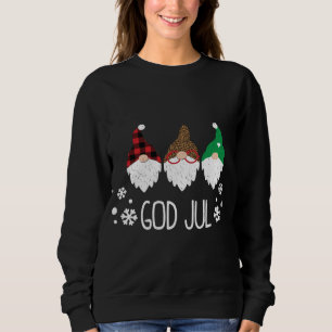 Sudadera God Jul Sueco Merry Christmas Noruega Cuno Gno