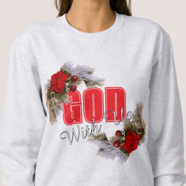 Sudadera God With Us Christmas Swag (Subido por el creador)