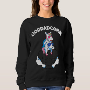 Sudadera Goddadcorn 1 Niño Goddad Pink Unicornio
