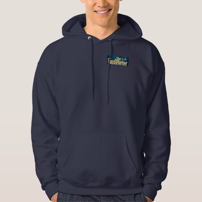 Sudadera Godfarter hoodie Navy (Anverso)